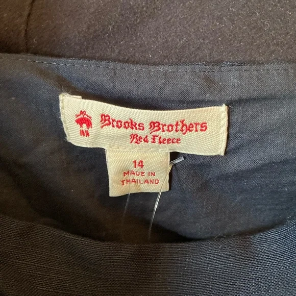 Brooks Brothers Navy Linen Jumpsuit, size 14 - Picture 9 of 9